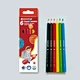 7" 6pcs Jumbo color pencil